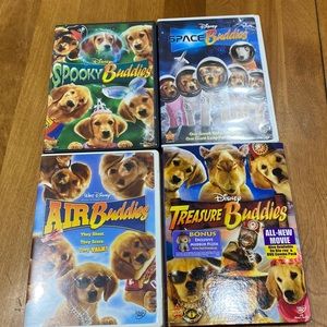 Set of 4 Disney DVD’s.